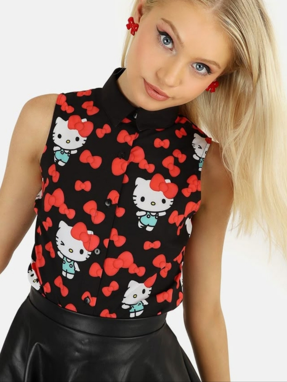 Hello Kitty Hi There Business Time Shirt